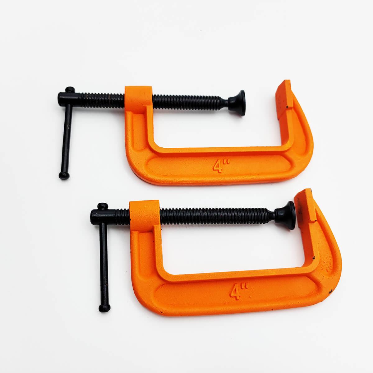 4 Inch G Clamps for Rug Tufting Frame | LetsTuft