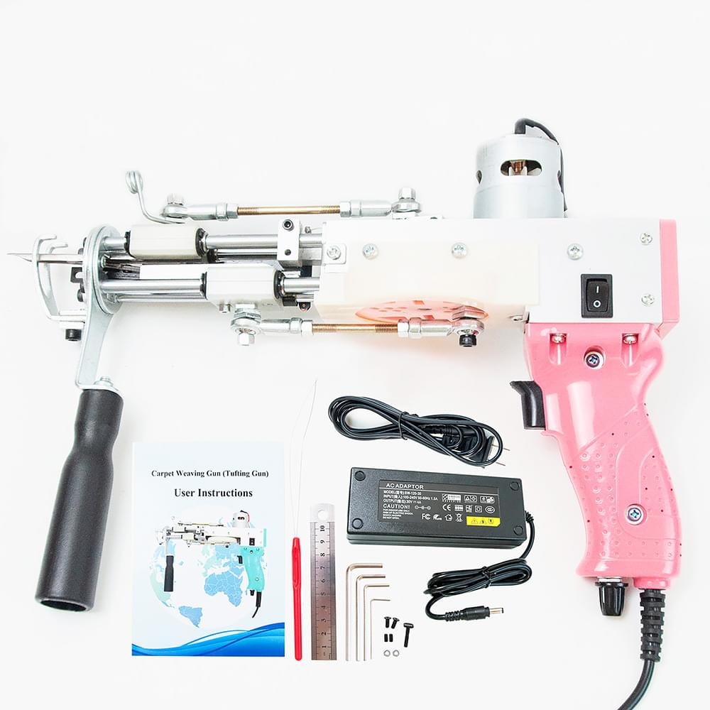The DUO 2 in 1 Tufting Gun Pink | LetsTuft