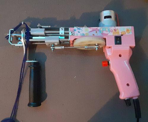 AK1 Pink Tufting Gun photo review