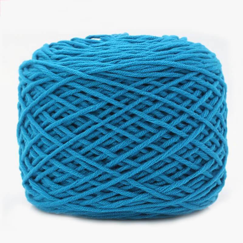 Blue Acrylic Rug Yarn for Rug Tufting | LetsTuft